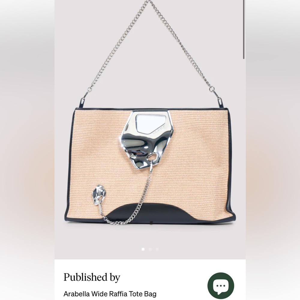 Published By- Arabella Raffia Tote NWT